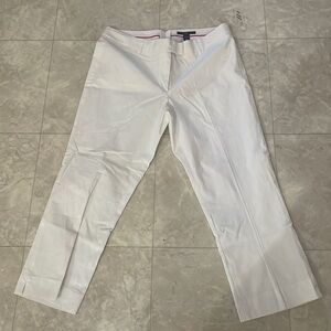 NWT H&M White Capri Pants 14
